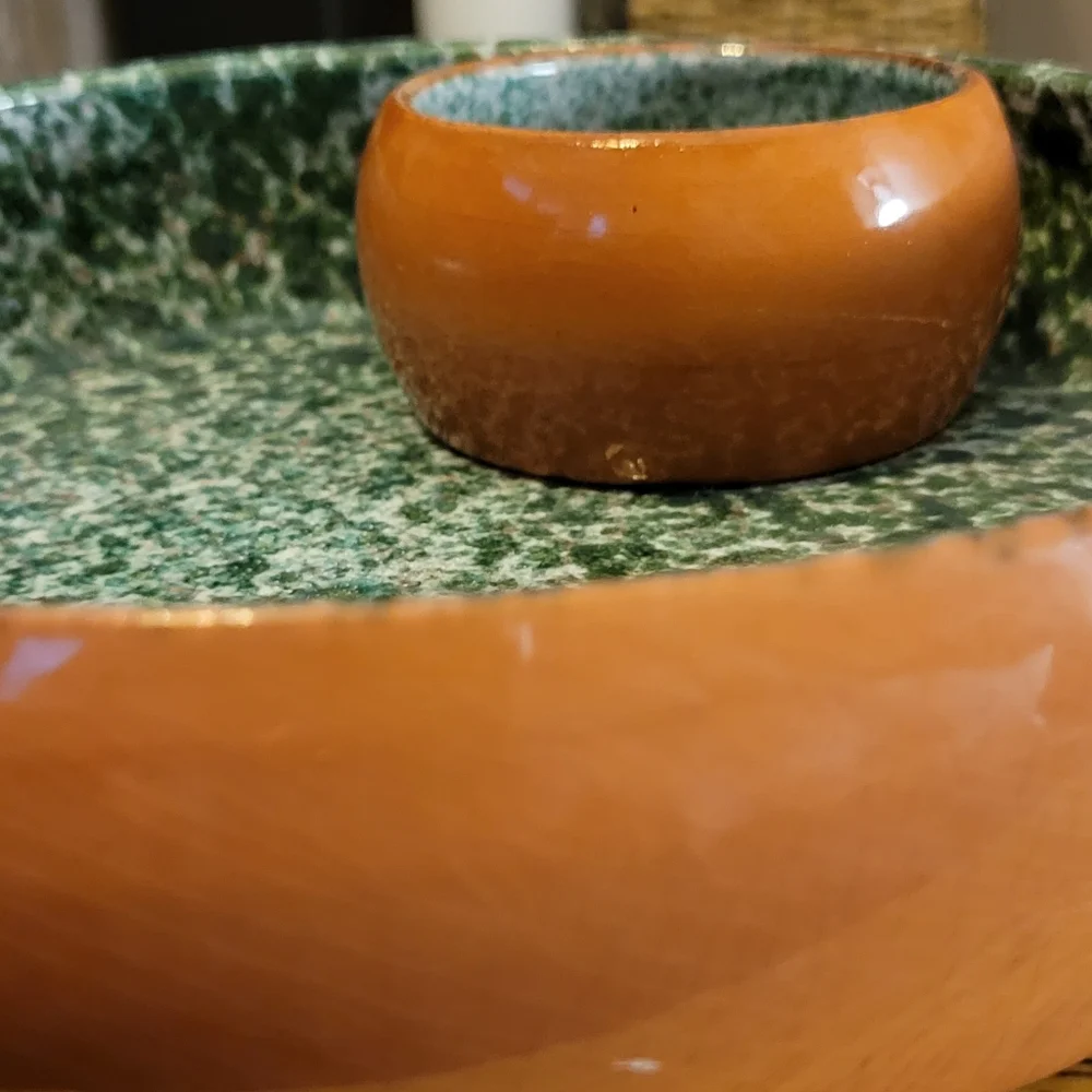 Handmade Chip and salsa platter